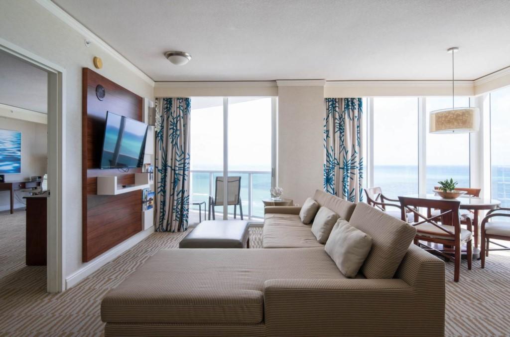 Two-Bedroom Collins Apartment #1409 Sunny Isles Beach Bagian luar foto